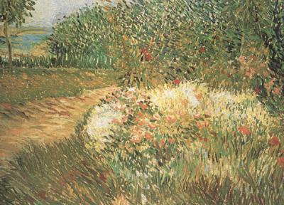 Vincent Van Gogh Corner of Voyer d'Argenson Park at Asnieres (nn04) oil painting picture